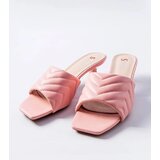 Gemre Pink low-heeled mules Launay Cijene