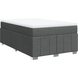  Krevet box spring s madracem tamnosivi 120 x 190 cm tkanina | shoptok.hr