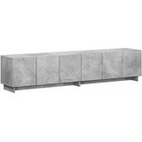  TV stalak 180 x 34,5 x 40 cm Betonska siva Konstruirano drvo | shoptok.hr
