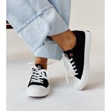 Cross Jeans Black fabric women's sneakers | shoptok.hr