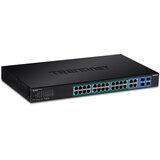  Trendnet TPE-5028WS network switch Managed Gigabit Ethernet (10 /100 /1000) Power over Ethernet (PoE) 1U Black | shoptok.hr