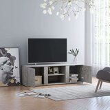 vidaXL TV ormarić siva boja betona 120 x 34 x 37 cm od iverice | shoptok.hr