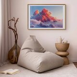  Plakat Dusk Spectacle: Clouds in Shades of Pink and Purple 42x29.7 Zlatni okvir s margom | shoptok.hr