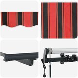 Povlačivi tende narančasta i smeđa 400 × 350 cm | Shoptok.si