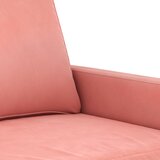  Fotelja ružičasta 60 cm baršunasta | shoptok.hr