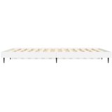 vidaXL Posteljni okvir be 135x190 cm inženirski les | Shoptok.si