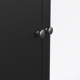 Tvilum Crni ormar s ogledalom 150x199x58 cm Madrid – | shoptok.hr