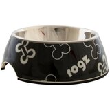 Rogz bubble trendy bowlz m black bones činija Cene