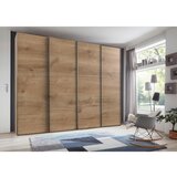 MID.YOU OMARA Z DRSNIMI VRATI, barve hrasta | Shoptok.si