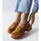 Gemre Brown loafers on a chunky sole Artista | Shoptok.si