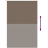 Rolo zavjesa Blackout Coffee 160x230 cm Širina tkanine 156,6 cm | shoptok.hr