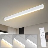Nettlife moderna LED stropna svetilka 80CM dolga namizna svetilka 25W zatemnljiva z daljinskim upravljalnikom za dnevno sobo/spalnico, (22111285) | Shoptok.si