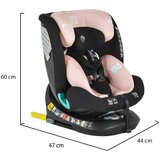 Cangaroo autosedište i-Serengeti Pink, 40-150 cm