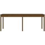  Vrtni stol boja meda 203,5 x 100 x 76 cm od masivne borovine | shoptok.hr