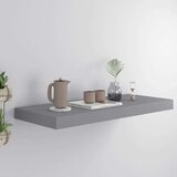 vidaXL plutajuća zidna polica siva 60 x 23,5 x 3,8 cm MDF Cijene