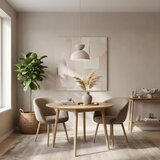  Luster na sajli NEVIS 1xE27/15W/230V, prečnik 29 cm, krem | Eponuda.com