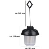 Grundig LED kamperska lampa LED/3xAA 3000/4500/6000K IP44 crna | Eponuda.com