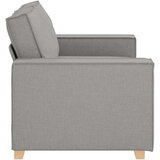 vidaXL Dvosjed Sofa Oblačno Siva 120 cm Tkanina | shoptok.hr
