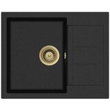 Aquasanita Set Tesa SQT102AW + Vida PVD Zlato/Black metallic | shoptok.hr