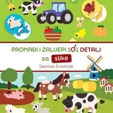 Pronađi i zalijepi - seoske životinje