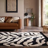 Flair Rugs Crno-bijeli tepih 160x230 cm Esra Zebra – | shoptok.hr