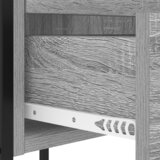  Noćni ormar Sivi hrast sonoma 42 x 41 x 61 cm Konstruirano drvo | shoptok.hr