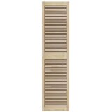  Ormarna vrata Prirodna 201 x 2,1 x 49,5 cm Čvrsto borovo drvo | shoptok.hr