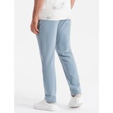 Ombre Men's sweatpants with unlined leg - light blue | Shoptok.si