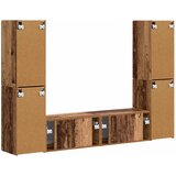  Set TV komoda 6 pcs Staro drvo Konstruirano drvo | shoptok.hr