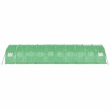  Staklenik s čeličnim okvirom zeleni 30 m² 10 x 3 x 2 m | shoptok.hr