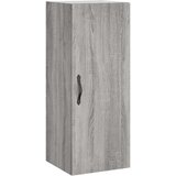 vidaXL Visoka komoda siva sonome 34 5x34x180 cm od konstruiranog drva | shoptok.hr