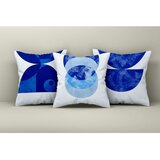 WALLXPERT Set ukrasnih jastučnica Asr_plw25-6, 43x43 cm, 3 komada, Šarene | Eponuda.ba