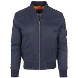 UC Men Navy Basic Bomber Jacket Cene