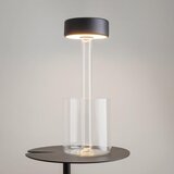 MAYTONI MOD229TL-L3B3K1 - LED prigušiva prenosna stolna lampa 3W/5V crna/prozirna | Eponuda.com