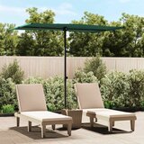  Vrtni suncobran s aluminijskim stupom 2 x 1,5 m zeleni | shoptok.hr