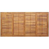  Stol za vrt Siva 180 x 90 x 75 cm Čvrsto drvo akacije | Eponuda.com