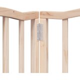  Vrata za pse s vratašcima 12 panela sklopiva 600 cm drvo topole | shoptok.hr