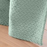 Douceur d intérieur Zelena zavjesa od mikroflanela 140x240 cm Flanela – | shoptok.hr
