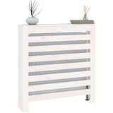  Pokrov za radiator bela 79,5x19x84 cm trdna borovina, (21397583) | Shoptok.si