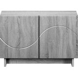  TV stalak 60 x 34.5 x 40 cm Siva Sonoma Konstruirano drvo | shoptok.hr