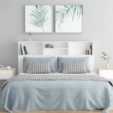  Uzglavlje s ormarićem bijelo 160 x 19 x 103,5 cm | shoptok.hr