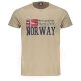 Norway 1963 Bež Muška Majica Kratkih Rukava | shoptok.hr