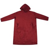  Deka majica s kapuljačom Bordeaux Crvena s Flanel | shoptok.hr