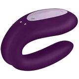 Satisfyer Vibrator za pare Double Joy APP vijoličen | Shoptok.si