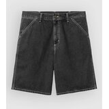 Carhartt WIP Simple Kratke hlace black stone washed Cene