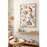 WALLXPERT Arteastermodel40-5070 Višenamenska Dekorativna Slika u Ram | Eponuda.com