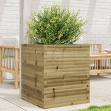 Maison Chic Vrtno cvetlično korito - Cvetlični Lonec 60x60x68,5 cm impregnirana borovina, (21790325) | Shoptok.si