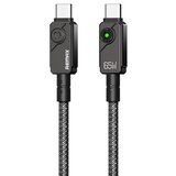 Remax Swift Fast charging braided data cable 1.2M C36 65W(C-C) crni | ePonuda.com