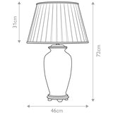 Elstead DL-PING-TL - Stona lampa PING 1xE27/60W/230V | Eponuda.com
