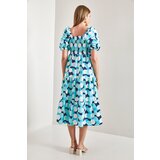 Bianco Lucci Women's Square Neck Patterned Dress | Eponuda.ba